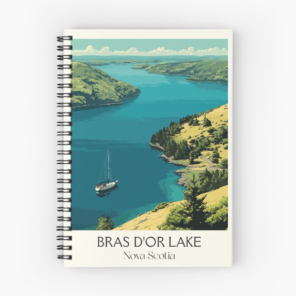 Item preview, Bras d'Or Lake Nova Scotia | Cape Breton Inland Sea Art designed and sold by TuncGK.