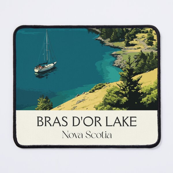 Item preview, Bras d'Or Lake Nova Scotia | Cape Breton Inland Sea Art designed and sold by TuncGK.