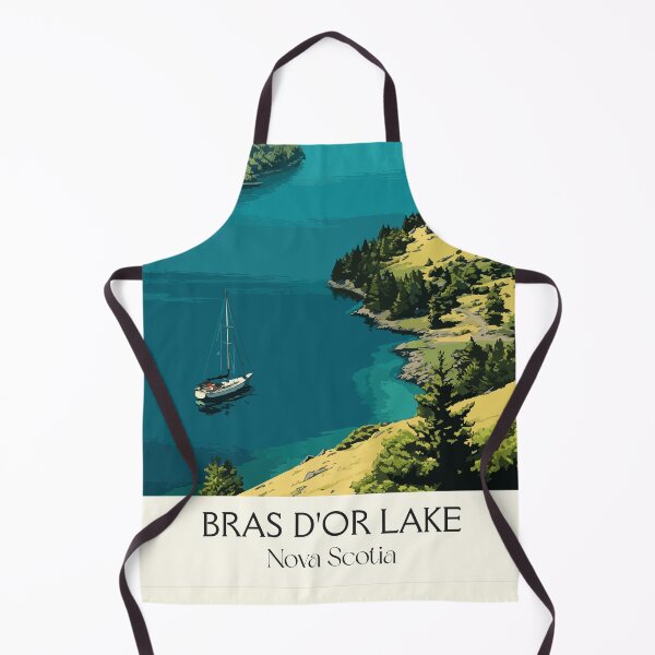 Item preview, Bras d'Or Lake Nova Scotia | Cape Breton Inland Sea Art designed and sold by TuncGK.