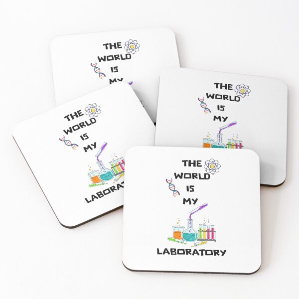Item preview, The world is my laboratory, science designed and sold by digitalbitcraft.
