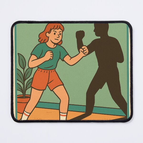 Item preview, SHADOWBOXING MY MANIFESTATIONS designed and sold by The Turbulent Architect.