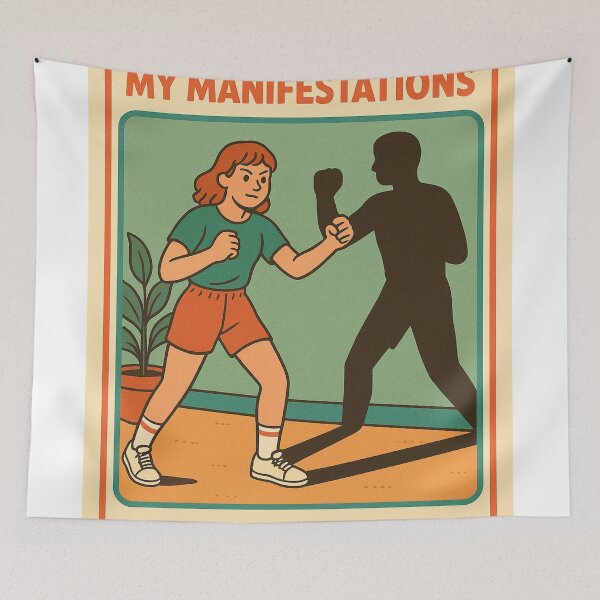 Item preview, SHADOWBOXING MY MANIFESTATIONS designed and sold by The Turbulent Architect.