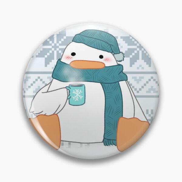 Item preview, Winter Duck with Background designed and sold by dickesSchaf.