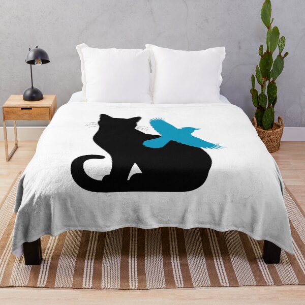Item preview, Black cat and blue jay designed and sold by BlackcatBluejay.
