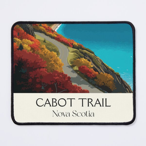 Item preview, Cabot Trail Nova Scotia | Cape Breton Scenic Drive Art designed and sold by TuncGK.