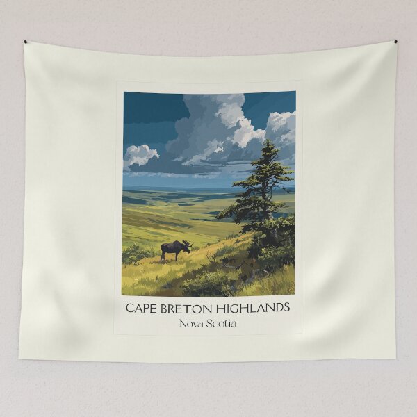 Item preview, Cape Breton Highlands NS | National Park Moose Scenery designed and sold by TuncGK.
