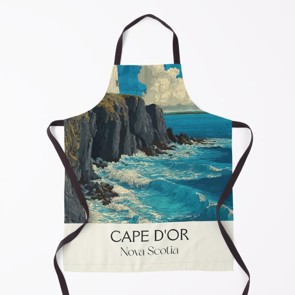 Item preview, Cape d'Or Nova Scotia | Fundy Lighthouse Scenery Art designed and sold by TuncGK.
