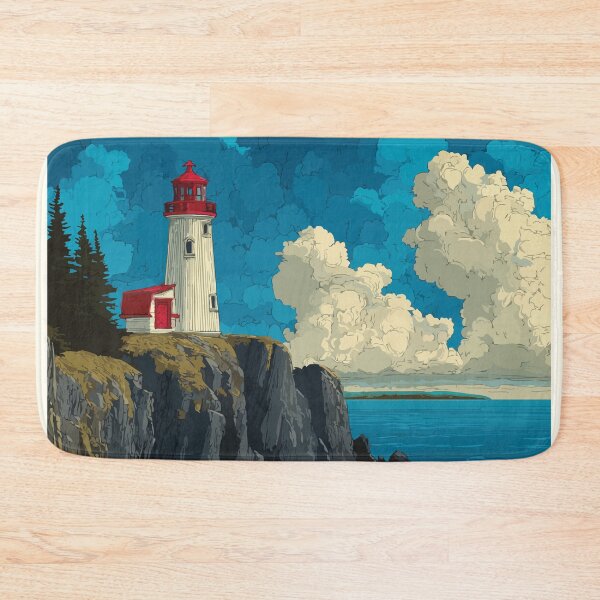 Item preview, Cape d'Or Nova Scotia | Fundy Lighthouse Scenery Art designed and sold by TuncGK.