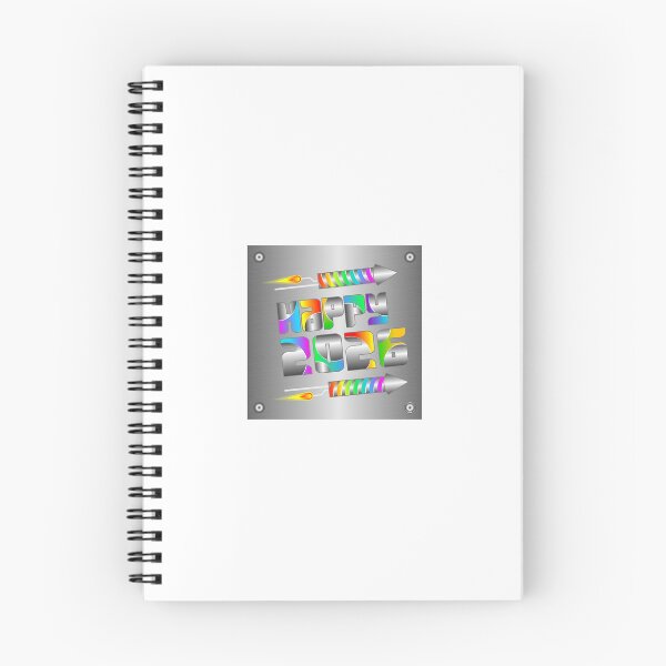 Item preview, Happy 2026 Colorful Metallic Design designed and sold by SoftBloom Art.
