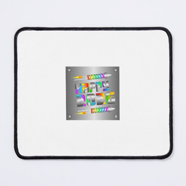 Item preview, Happy 2026 Colorful Metallic Design designed and sold by SoftBloom Art.