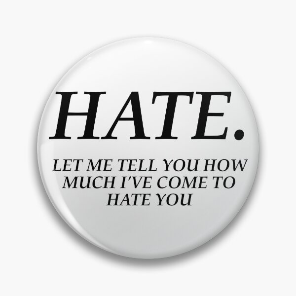 Item preview, HATE.  designed and sold by cemetaryangels.