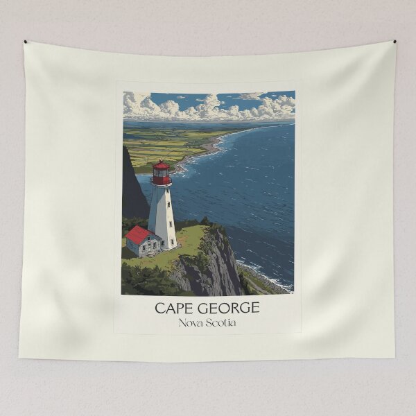 Item preview, Cape George Nova Scotia | Northumberland Strait Lighthouse designed and sold by TuncGK.