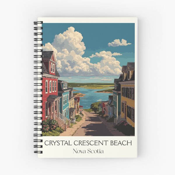 Item preview, Crystal Crescent Beach NS | Halifax White Sand Beach Art designed and sold by TuncGK.