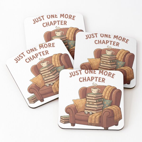Item preview, Just One More Chapter - Cozy reading chair with books designed and sold by Fuechse.