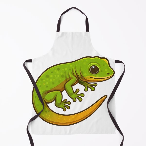 Item preview, Cute Green Gecko designed and sold by HoneyBreezeCo.