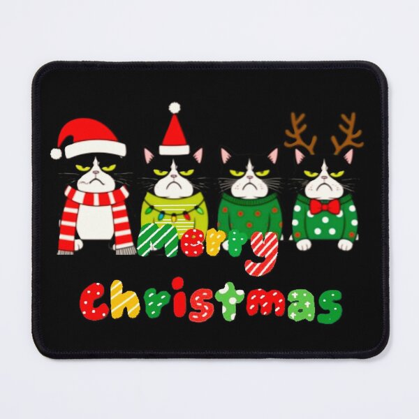 Item preview, MERRY CHRISTMAS CAT designed and sold by Pabhas.