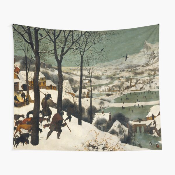 The Hunters in the Snow (1565) Pieter Bruegel the Elder Tapestry