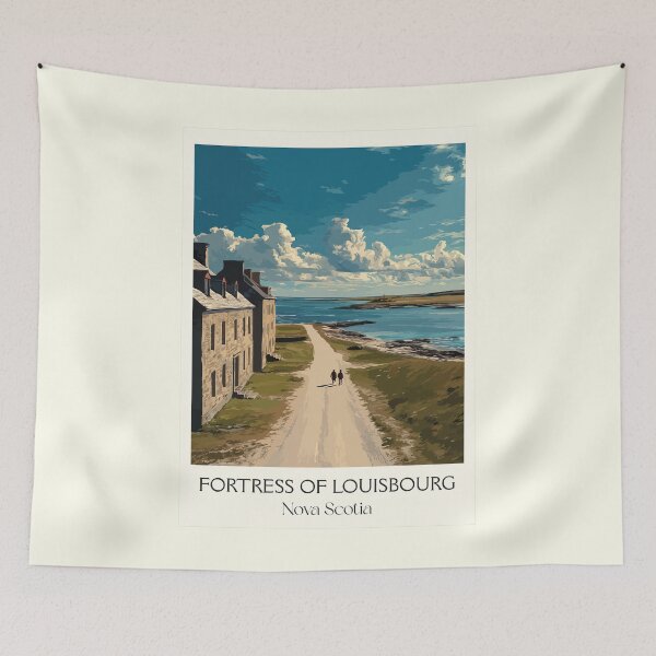 Item preview, Fortress of Louisbourg NS | National Historic Site Art designed and sold by TuncGK.