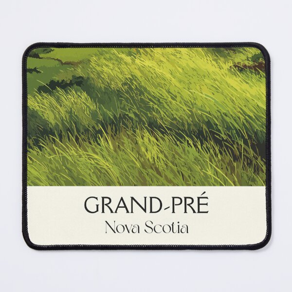 Item preview, Grand-Pré Nova Scotia | Acadian UNESCO World Heritage Art designed and sold by TuncGK.
