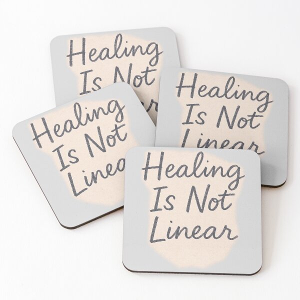 Item preview, Healing Is Not Linear – Torn-Paper Kraft Edition designed and sold by BROHLine Studio.