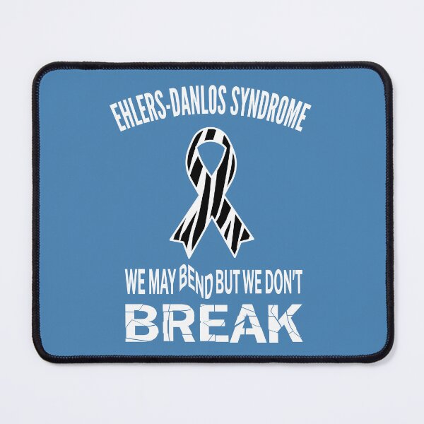 Item preview, EDS Awareness - Bend But Don't Break Zebra Ribbon designed and sold by Jesabee Designs.