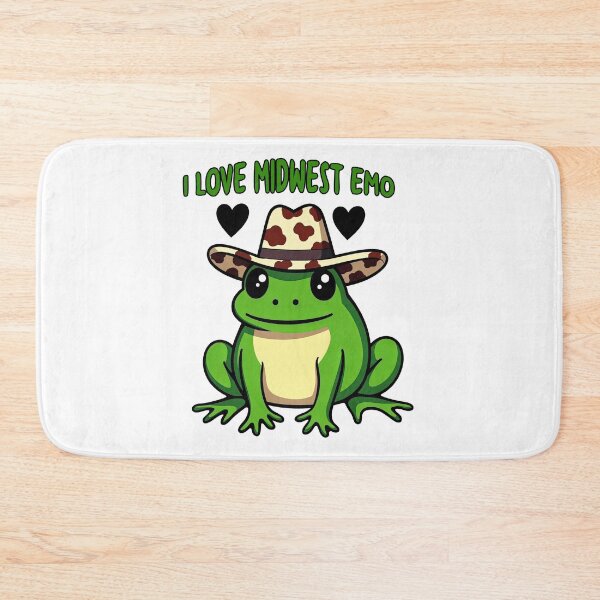 Item preview, Midwest Emo Frog Funny Cowboy Hat Mem designed and sold by TeeARTHY.