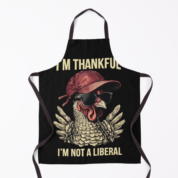 Item preview, I’m Thankful I’m Not A Liberal Funny Thanksgiving Season designed and sold by Clairenity Studio.