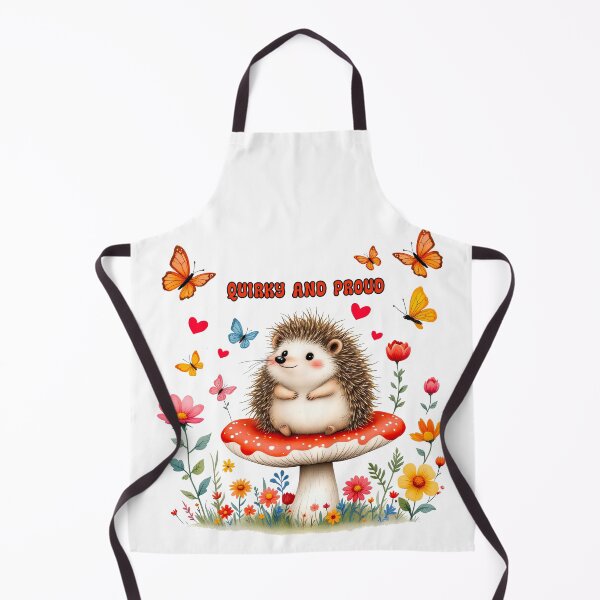 Item preview, Hedgehog Bees and Blooms Floral Mushroom designed and sold by TeeARTHY.