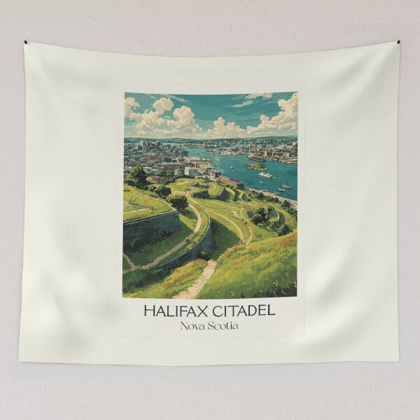 Item preview, Halifax Citadel Nova Scotia | National Historic Site Art Print designed and sold by TuncGK.