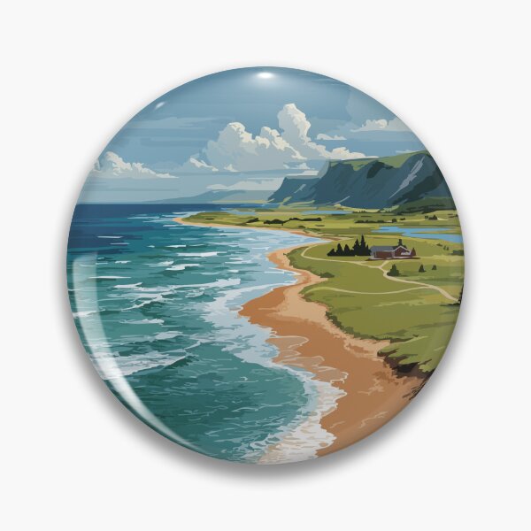 Item preview, Ingonish Nova Scotia | Cape Breton Cabot Trail Beach Art designed and sold by TuncGK.