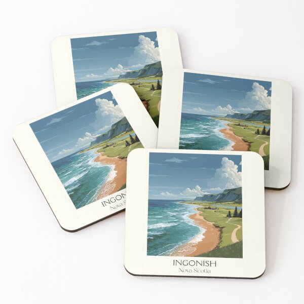 Item preview, Ingonish Nova Scotia | Cape Breton Cabot Trail Beach Art designed and sold by TuncGK.