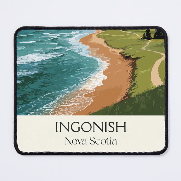 Item preview, Ingonish Nova Scotia | Cape Breton Cabot Trail Beach Art designed and sold by TuncGK.
