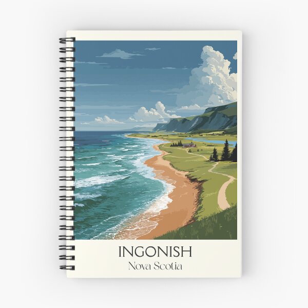 Item preview, Ingonish Nova Scotia | Cape Breton Cabot Trail Beach Art designed and sold by TuncGK.