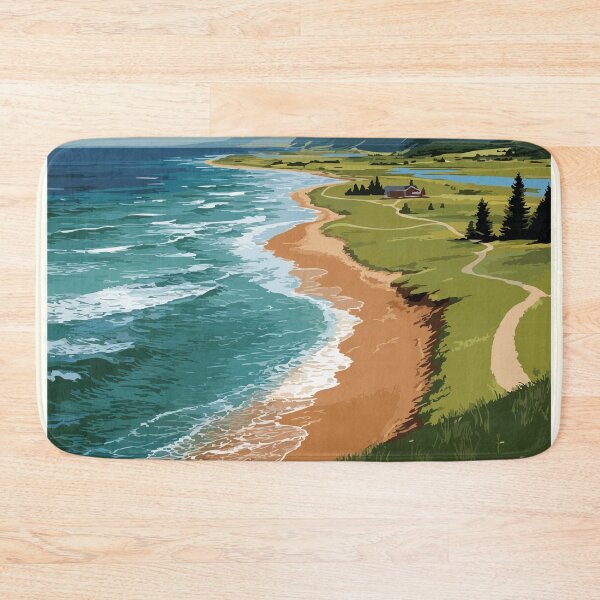 Item preview, Ingonish Nova Scotia | Cape Breton Cabot Trail Beach Art designed and sold by TuncGK.