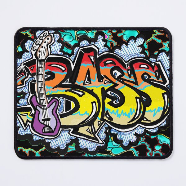 Item preview, bass guitar sticker 2026 designed and sold by LowEndGraphics.