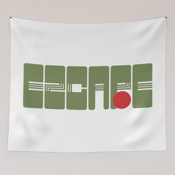 Item preview, ESCAPE – Futuristic Cyber Minimal Design designed and sold by favoritebubble.