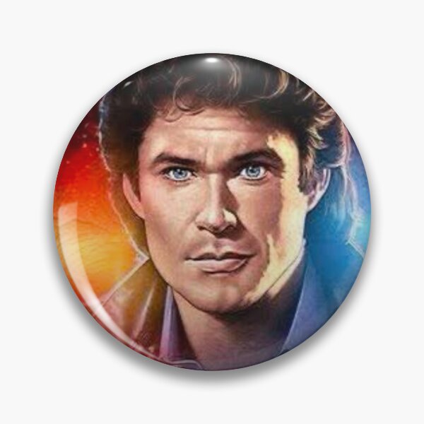 Item preview, David Hasselhoff as Michael Knight with kitt in knight rider  designed and sold by Stephen Chambers.