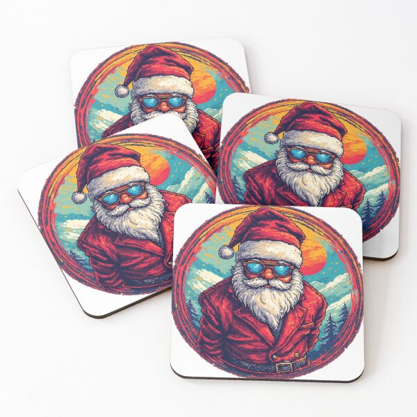 Item preview, Merry Christmas Santa Claus red bubble designed and sold by Bossy Box.
