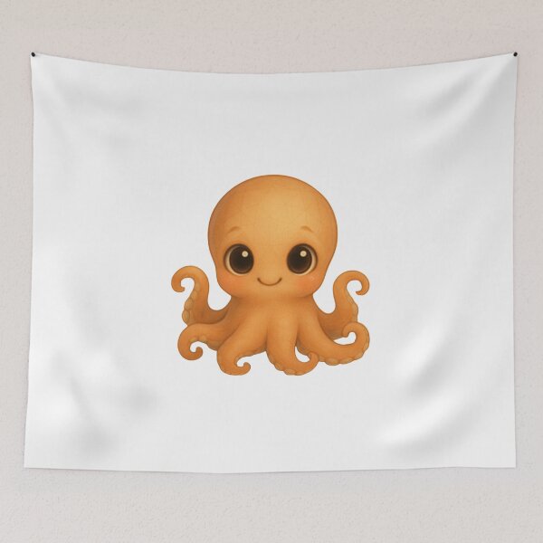 Item preview, Cute Baby Octopus designed and sold by GeoWild Designs.