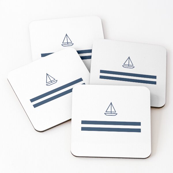 Item preview, Nautical Stripe Sailboat designed and sold by SignumShop.