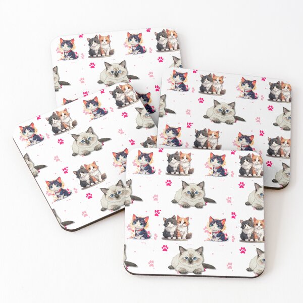 Item preview, Pink Tenderness: Kittens That Warm the Heart designed and sold by elrincondevero.