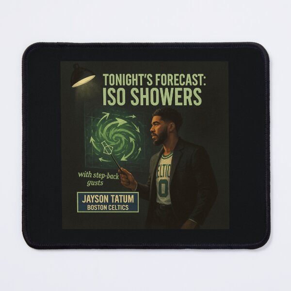 Item preview, Tonight’s Forecast Iso Showers Jayson Tatum Boston Hoops designed and sold by POD DYNASTY.