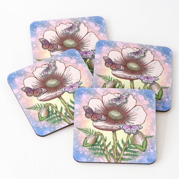 Item preview, Butterfly Pale Poppy designed and sold by artmuvz.