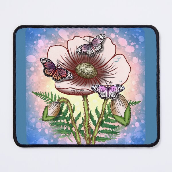 Item preview, Butterfly Pale Poppy designed and sold by artmuvz.