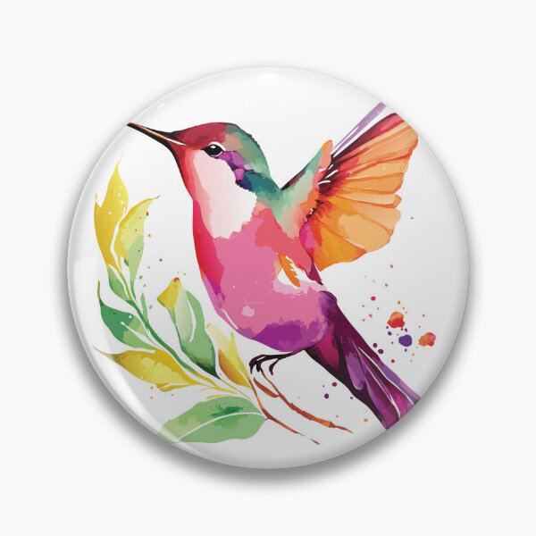 Item preview, Hummingbird in Watercolor designed and sold by Karitza Daniela.