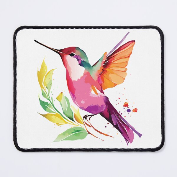 Item preview, Hummingbird in Watercolor designed and sold by Karitza Daniela.