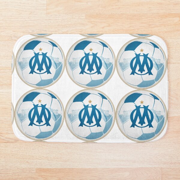Aperçu de l'œuvre Marseille Football design graphique moderne créée et vendue par SPORT NATION ART.