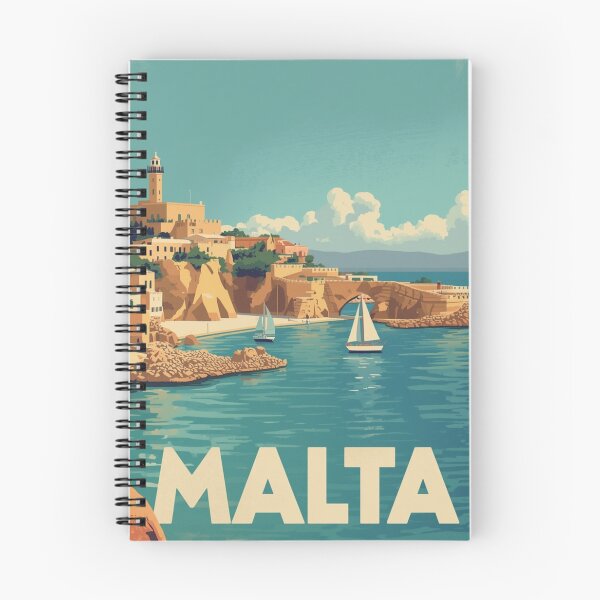 Item preview,  Malta Travel Poster designed and sold by CaliforniaDi.