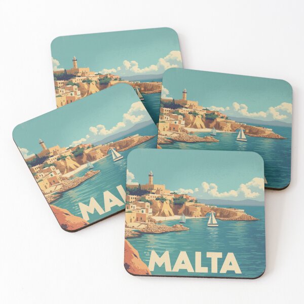 Item preview,  Malta Travel Poster designed and sold by CaliforniaDi.