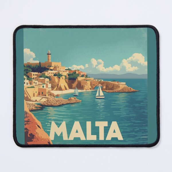 Item preview,  Malta Travel Poster designed and sold by CaliforniaDi.